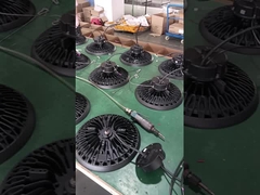গুদাম ইউএফও এলইডি উচ্চ বে লাইট 5000k 6000K শক্তি সাশ্রয়ী