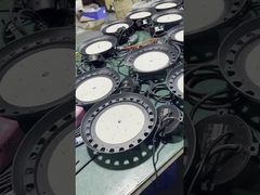 গুদাম ইউএফও এলইডি উচ্চ বে লাইট 5000k 6000K শক্তি সাশ্রয়ী