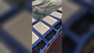 AC85-265V 3000K-6500K উচ্চ উজ্জ্বলতা LED স্ট্রিট লাইট 120lm/W দক্ষতা সহ