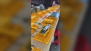 বিপজ্জনক স্থানের জন্য 52000lm 400W আইপি 65 এলইডি বিস্ফোরণ প্রতিরোধী আলো