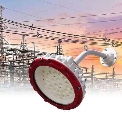 বিপদজনক এলাকার জন্য 100-110lm/w দক্ষতা সহ 30W 40W 50W IP65 জলরোধী বিস্ফোরণ প্রমাণ উচ্চ বে লাইট