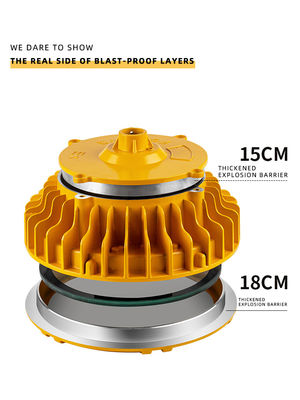 বিপদজনক স্থানগুলির জন্য 100W IP66 অ্যালুমিনিয়াম খাদ LED ফ্লাডলাইট বিস্ফোরণ প্রমাণ আলো ফিক্সচার