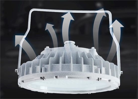 150W অ্যালুমিনিয়াম এলইডি বিস্ফোরণ-প্রমাণ আলো বিপজ্জনক অবস্থানের জন্য আইপি 65 রেটিং সহ উচ্চ বে ফিক্সচার