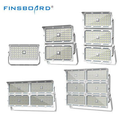 IP66 1200W-1500W মডুলার এলইডি ফ্লাড লাইট ফিক্সচার বহিরঙ্গন বাস্কেটবল কোর্টের জন্য