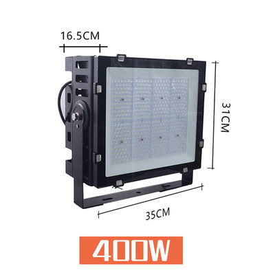 400W 600W 1000W এলইডি স্টেডিয়াম আলো আইপি 66 জলরোধী অ্যালুমিনিয়াম টেম্পারেড গ্লাস টেনিস কোর্টের জন্য বহিরঙ্গন বন্যা আলো ফুটবল ফুটবল বেসবল