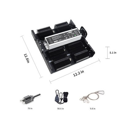 ইনডোর গাছের জন্য প্যাসিভ থার্মাল ম্যানেজমেন্ট সহ ফুল স্পেকট্রাম ২৫০W T5 LED গ্রো লাইট