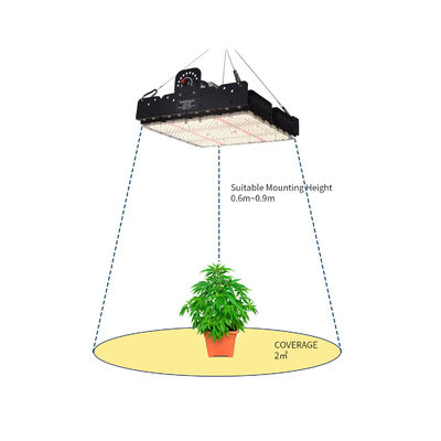 ইনডোর গাছের জন্য প্যাসিভ থার্মাল ম্যানেজমেন্ট সহ ফুল স্পেকট্রাম ২৫০W T5 LED গ্রো লাইট