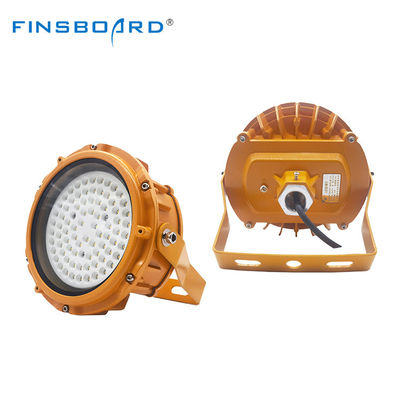 বিপদজনক স্থানগুলির জন্য IP66 জলরোধী 100W LED বিস্ফোরণ প্রমাণ ফ্লাড লাইট, 120° বিম অ্যাঙ্গেল সহ