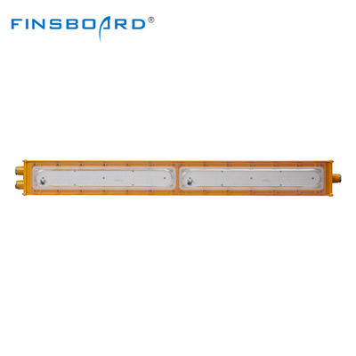 এলইডি বিস্ফোরণ প্রমাণ লিনিয়ার লাইট 200w, ডাই-কাস্ট ফিন হিট ডিসিপেশন প্রযুক্তি ব্যবহার করে