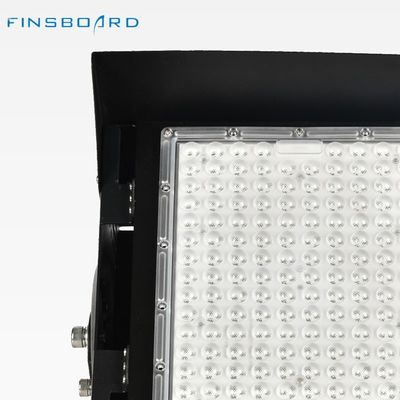 120lm/w IP66 গ্রিড LED স্টেডিয়াম আলোকসজ্জা 90° লেন্স কোণ
