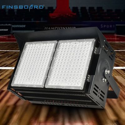 120lm/w IP66 গ্রিড LED স্টেডিয়াম আলোকসজ্জা 90° লেন্স কোণ