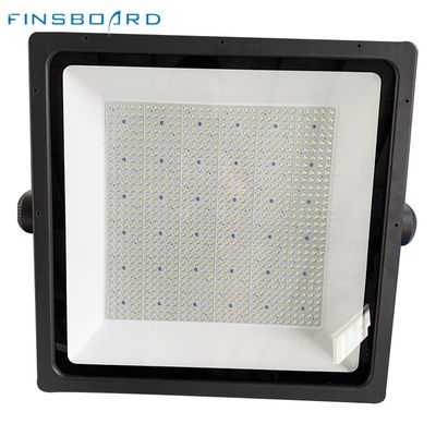 50-60Hz ফ্রিকোয়েন্সি রেঞ্জ এলইডি ফ্লাড লাইট সাদা কালো সারফেস রঙে