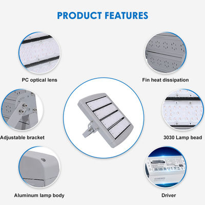 আইপি 65 জলরোধী উচ্চ দক্ষতা LED স্টেডিয়াম আলো 3000K/4000K/5000K/5700K রঙ তাপমাত্রা সহ