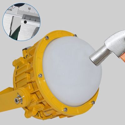 উচ্চ লুমেন আউটপুট ATEX LED বিস্ফোরণ-প্রমাণ ফ্লাডলাইট জলরোধী