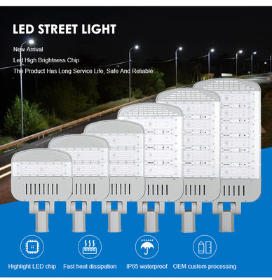 SMD3030 IP65 ওয়াটারপ্রুফ আউটডোর LED স্ট্রিট লাইট কাস্টমাইজড