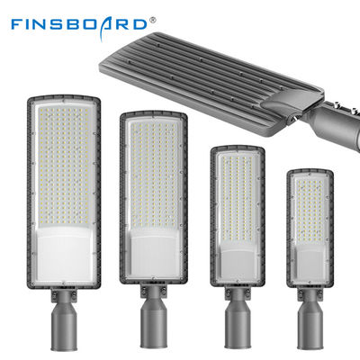 IP66 জলরোধী 120LM / W দক্ষতা ডাই-কাস্ট অ্যালুমিনিয়াম LED স্ট্রিট লাইট বহিরঙ্গন হাইওয়ে রাস্তা আলো জন্য