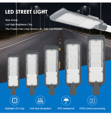 3000-6500K IP65 জলরোধী 50 - 200w LED রাস্তার আলো ডাই-কাস্টিং অ্যালুমিনিয়াম