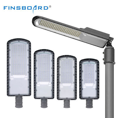 AC85-265V 3000K থেকে 6500K উচ্চ উজ্জ্বলতা সম্পন্ন এলইডি স্ট্রিট লাইট, টেকসই এবং স্থিতিশীল, শক্তি সাশ্রয়ী