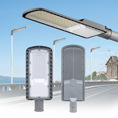 AC85-265V 3000K থেকে 6500K উচ্চ উজ্জ্বলতা সম্পন্ন এলইডি স্ট্রিট লাইট, টেকসই এবং স্থিতিশীল, শক্তি সাশ্রয়ী