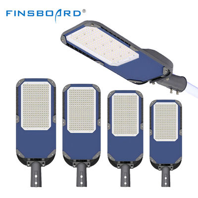 উচ্চ ক্ষমতা সম্পন্ন আউটডোর লাইটিংয়ের জন্য ৩০০০K-৬500K কালার টেম্পারেচার সহ ডাই-কাস্টিং অ্যালুমিনিয়াম IP66 জলরোধী LED স্ট্রিট লাইট