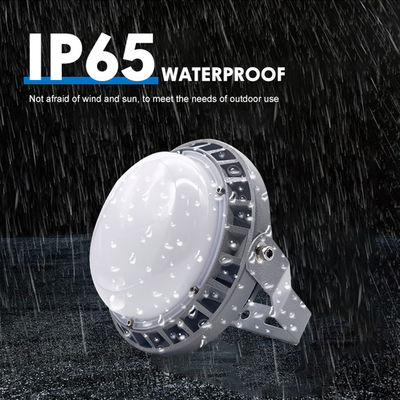 IP65 জলরোধী শিল্প উচ্চ বে লাইট, 5500-6500K রঙের তাপমাত্রা এবং অ্যালুমিনিয়াম + টেম্পারড গ্লাস নির্মাণ সহ