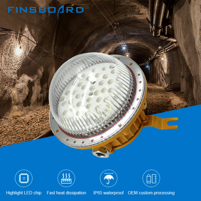 বিস্ফোরণ-প্রমাণ আলো Ip65 গ্যাস স্টেশন আলো 50w 100w 150w LED বিস্ফোরণ প্রমাণ বাতি