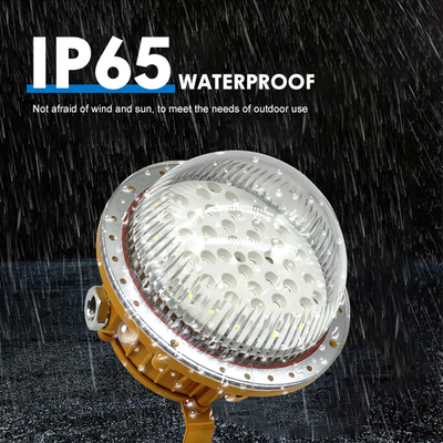 উচ্চ বে লাইট Ip65 অ্যালুমিনিয়াম টেম্পারড গ্লাস ফ্যাক্টরি এলইডি বিস্ফোরণ প্রমাণ আলো