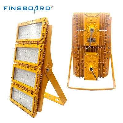 600W এলইডি বিস্ফোরণ-প্রমাণ বন্যা আলো ডিসি সৌর নিম্ন ভোল্টেজ অফ-গ্রিড রিমোট ওয়েলহেড পাইপলাইন আইপি 66 ডাই-কাস্ট অ্যালুমিনিয়াম এডিসি 12