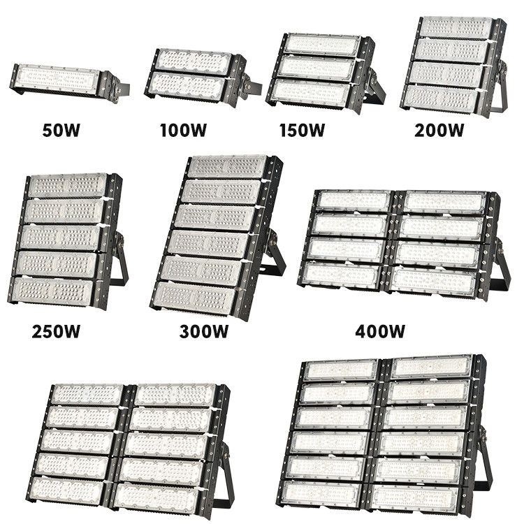 আইপি 66 জলরোধী 50W থেকে 600W ডিমমেবল LED ফ্লাড লাইট আউটডোর মডুলার ফ্লাড লাইট
