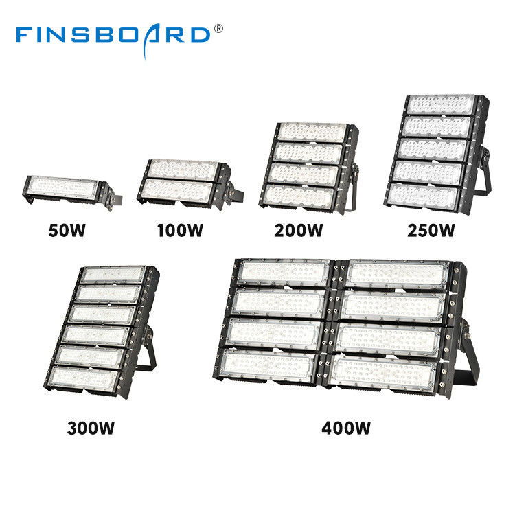50W থেকে 600W আউটডোর ফ্লাড লাইট ফিক্সচার জলরোধী আউটডোর এলইডি ফ্লাড লাইট