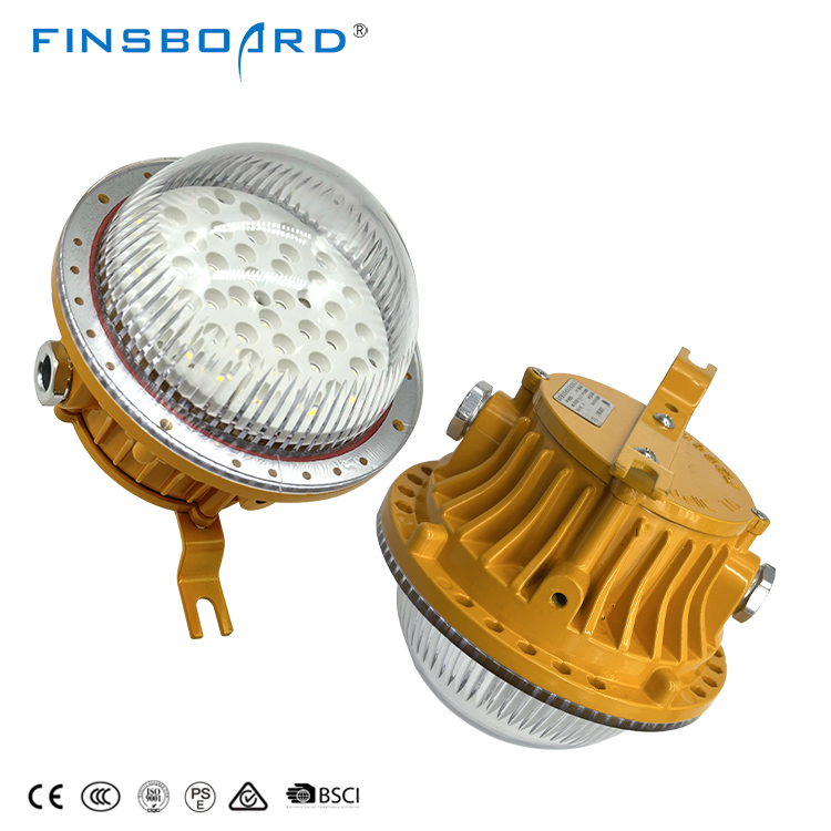 বিস্ফোরণ-প্রমাণ আলো Ip65 গ্যাস স্টেশন আলো 50w 100w 150w LED বিস্ফোরণ প্রমাণ বাতি