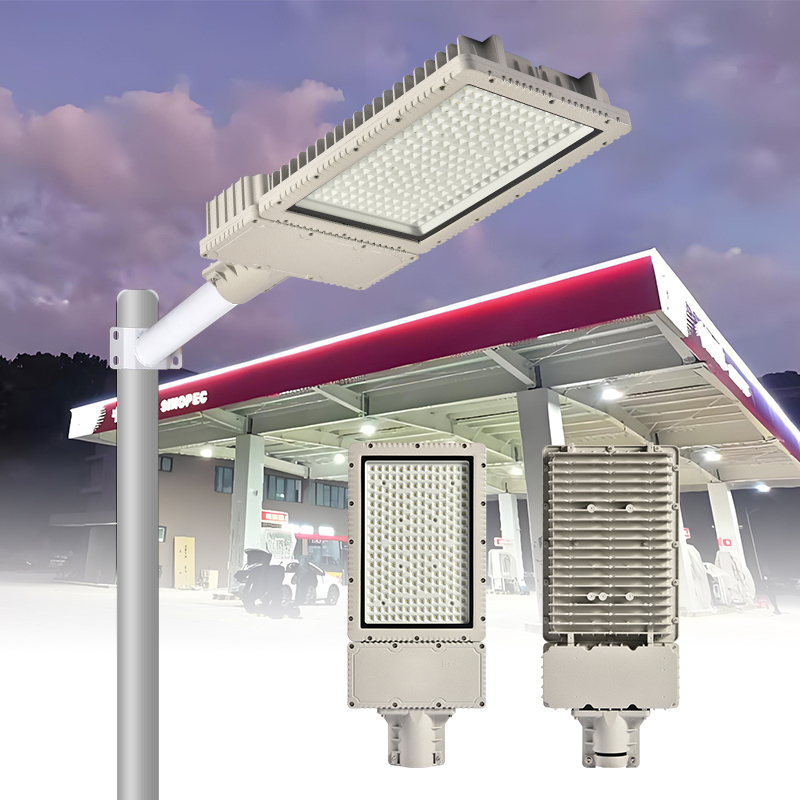 ইন্ডাস্ট্রিয়াল মাইন 50W 100W 150W 200W Led Explosion Proof Street Light অ্যালুমিনিয়াম