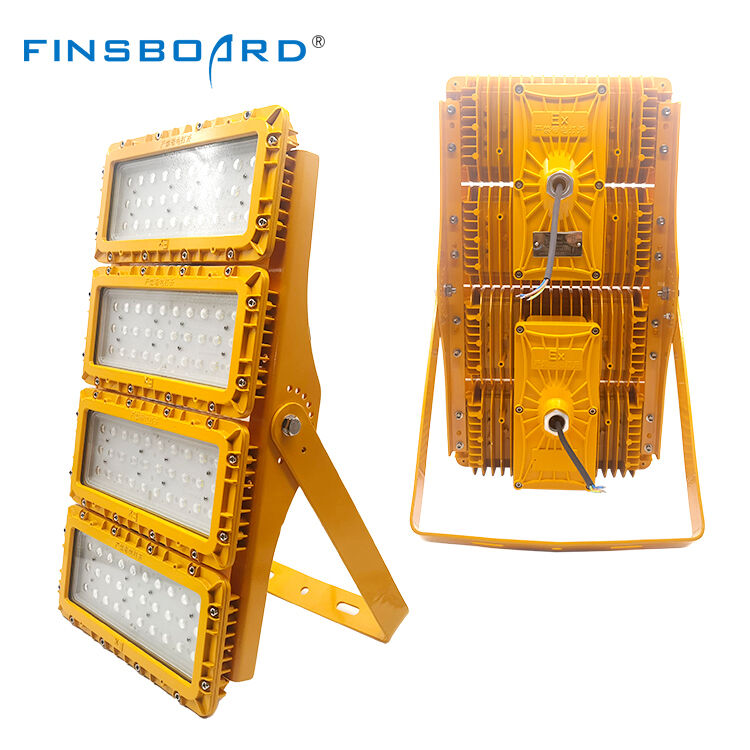 600W এলইডি বিস্ফোরণ-প্রমাণ বন্যা আলো ডিসি সৌর নিম্ন ভোল্টেজ অফ-গ্রিড রিমোট ওয়েলহেড পাইপলাইন আইপি 66 ডাই-কাস্ট অ্যালুমিনিয়াম এডিসি 12