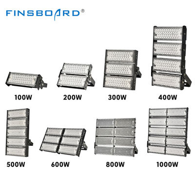 100W-1000W LED মডুলার ফ্লাডলাইট আবহাওয়া প্রতিরোধী 3000K