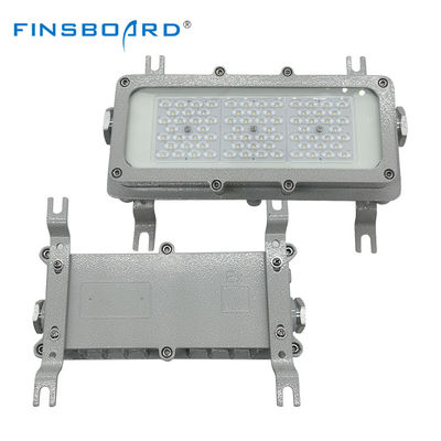 Ip66 Atex অনুমোদিত LED আলো 50w বিস্ফোরণ প্রমাণ ফ্লাডলাইট