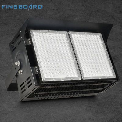 120lm/w IP66 গ্রিড LED স্টেডিয়াম আলোকসজ্জা 90° লেন্স কোণ