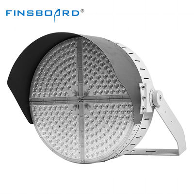 600W 500W উচ্চ ম্যাসট এলইডি ফ্লাড লাইট উচ্চ দক্ষতা SMD2835/3030 লেন্স অ্যাঙ্গেল 10°