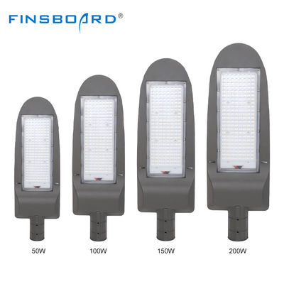 হাই লুমেনস 50W 100W 150W 200W বহিরঙ্গন স্থানগুলির জন্য LED স্ট্রিট লাইট